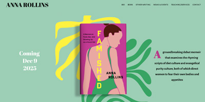 Anna Rollins author website