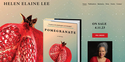 Helen Elaine Lee author of Pomegranate
