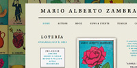 Mario Alberto Zambrano website design