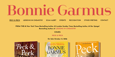 Bonnie Garmus author website