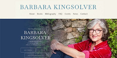 Barbara Kingsolver author website